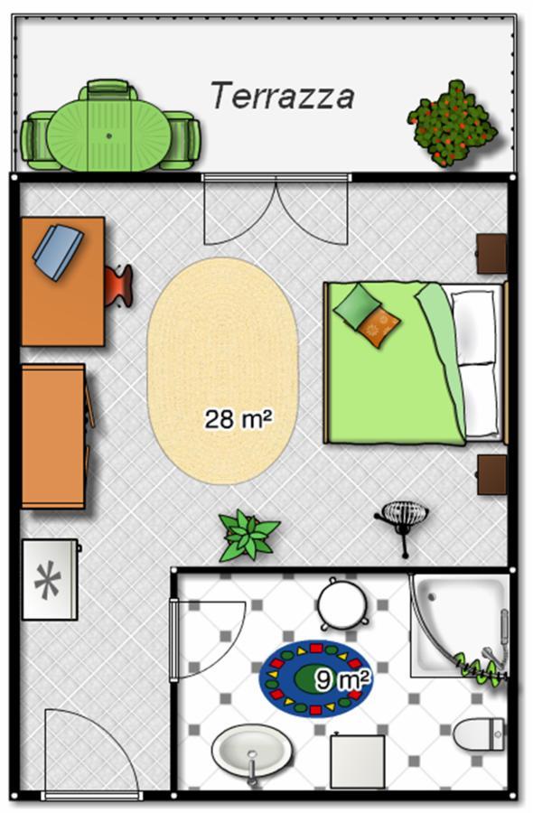 אורבטלו Mini hotel מראה חיצוני תמונה